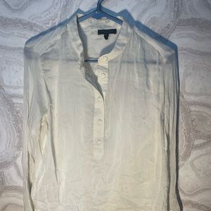 Rag & Bone Maris Popover in off white